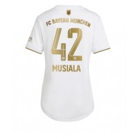 Bayern Munich Jamal Musiala #42 Udebanetrøje Dame 2022-23 Kortærmet